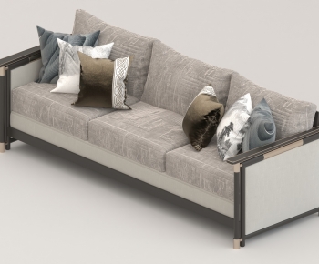 New Chinese Style Three-seat Sofa-ID:769503127