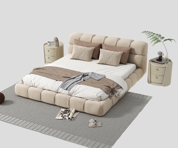 French Style Double Bed-ID:970490017