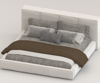 Modern Double Bed-ID:303373106