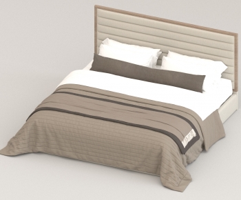 Modern Double Bed-ID:432523016