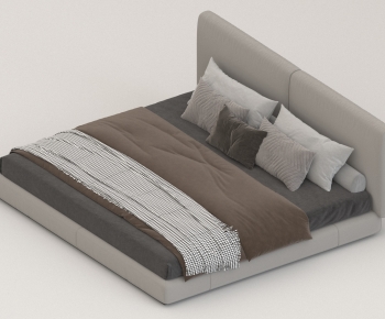 Modern Double Bed-ID:240087038