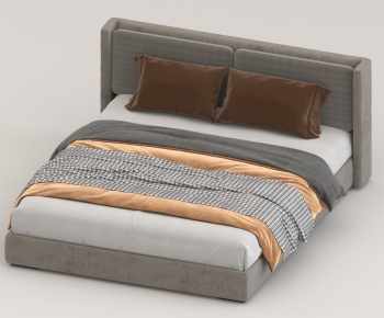 Modern Double Bed-ID:578586108