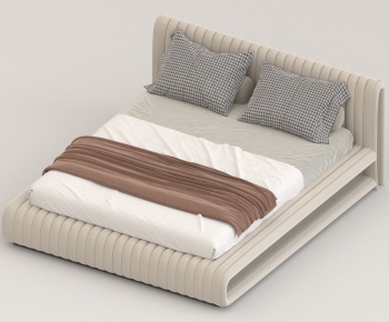 Modern Double Bed-ID:361711031