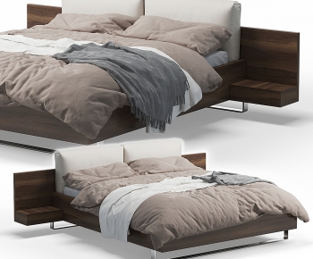 Modern Double Bed-ID:332218899