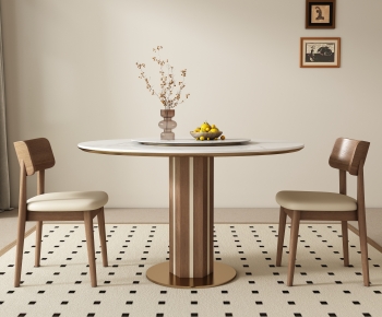 Modern Dining Table And Chairs-ID:596005924