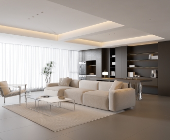 Modern A Living Room-ID:392338043