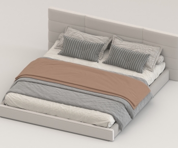Modern Double Bed-ID:323183068