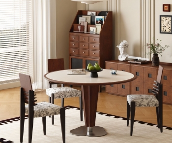 Modern Dining Table And Chairs-ID:970156916