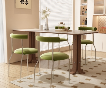 Modern Dining Table And Chairs-ID:437370065