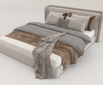 Modern Double Bed-ID:228296048