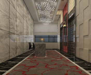 Modern Office Reception Desk-ID:603869922