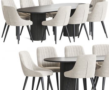 Modern Dining Table And Chairs-ID:799932004