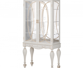 French Style Wine Cabinet-ID:613657958