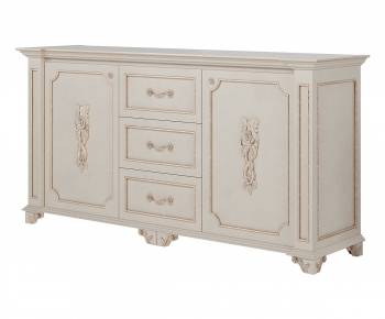 European Style Side Cabinet-ID:358375073