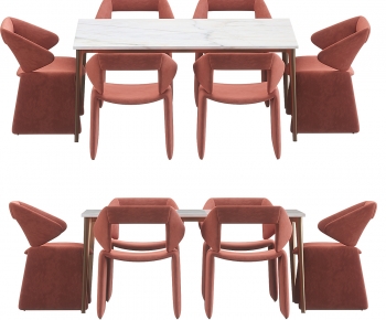 Modern Dining Table And Chairs-ID:223063954