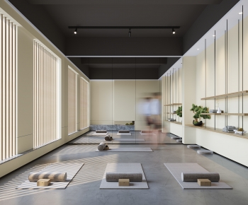 Modern Yoga Room-ID:101780913