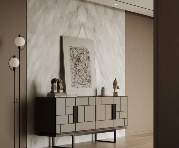 Modern Side Cabinet-ID:753340016