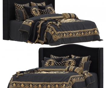 Modern Double Bed-ID:259769924