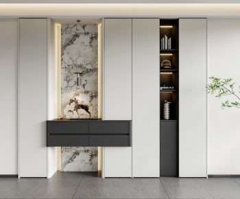 Modern Entrance Cabinet-ID:743350033