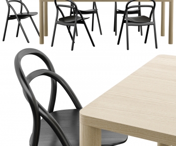 Modern Dining Table And Chairs-ID:843391906