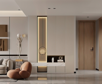 Modern A Living Room-ID:985867024