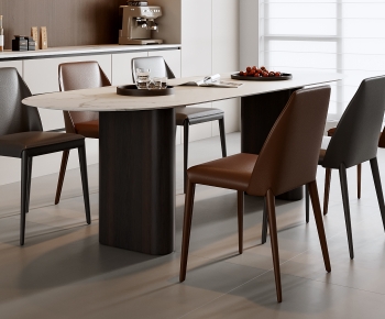 Modern Dining Table And Chairs-ID:198404073