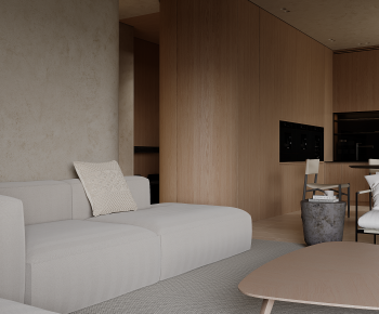 Modern A Living Room-ID:872704032