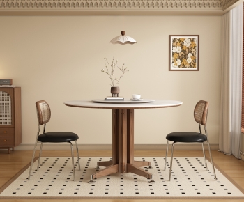 Modern Dining Table And Chairs-ID:374454021