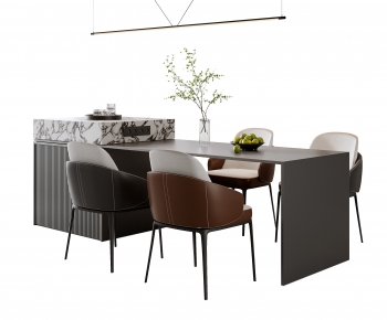 Modern Dining Table And Chairs-ID:361438999