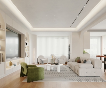 Modern A Living Room-ID:922745941