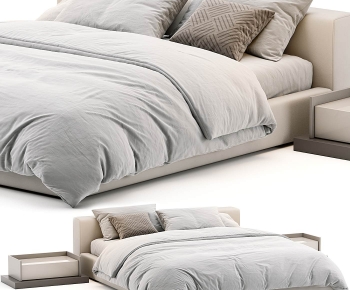 Modern Double Bed-ID:308330064