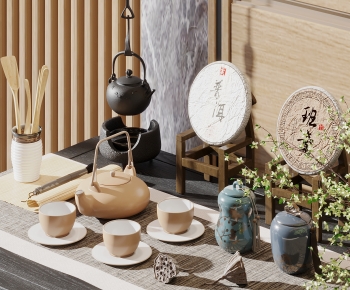 New Chinese Style Tea Set-ID:137095936