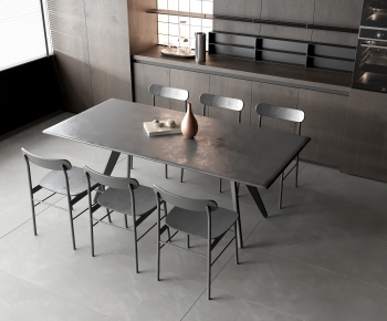 Modern Dining Table And Chairs-ID:268140084