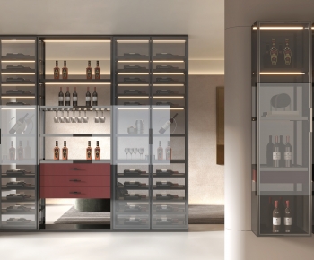 Modern Wine Cabinet-ID:740113027