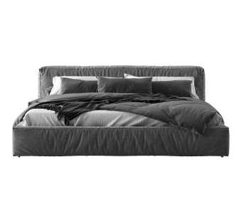 Modern Double Bed-ID:268397091