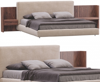 Modern Double Bed-ID:123789374