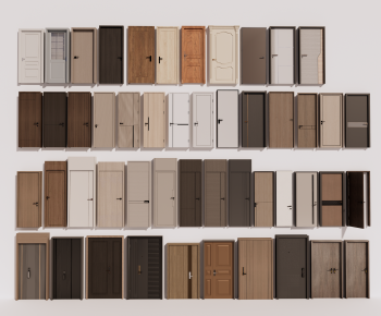 Modern Single Door-ID:294388066