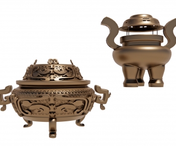 Chinese Style Decorative Set-ID:705615042