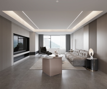 Modern A Living Room-ID:776113038