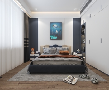 Modern Bedroom-ID:783474926