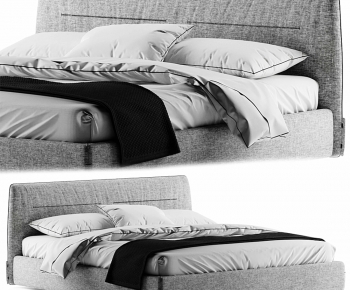 Modern Double Bed-ID:361733916