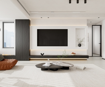 Modern A Living Room-ID:958389046