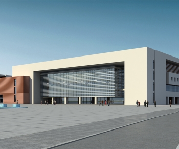 Modern School Building-ID:632494931