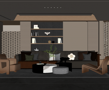 Modern A Living Room-ID:588592054
