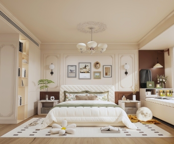 French Style Bedroom-ID:896435029