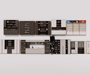 Modern Wine Cabinet-ID:377579931