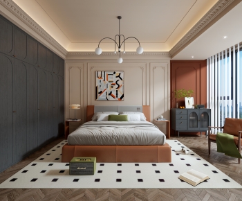 French Style Bedroom-ID:309542892