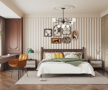 French Style Bedroom-ID:127959338