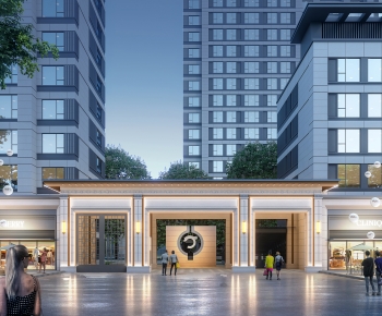 Modern Facade Element-ID:251924996