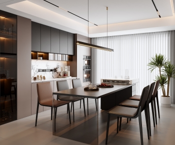 Modern Dining Room-ID:960879094